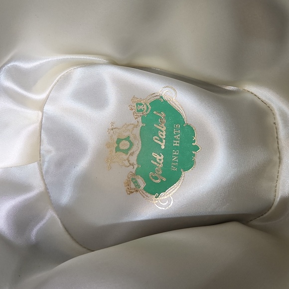 Falcon Brand Gold Label Feathered Hat 7 3/8 - Picture 10 of 12